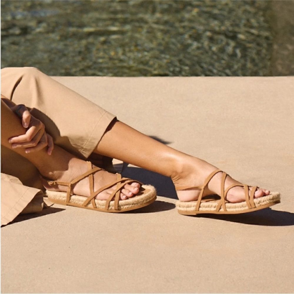 Brochu Walker Dawson Espadrilles Sandal in whiskey